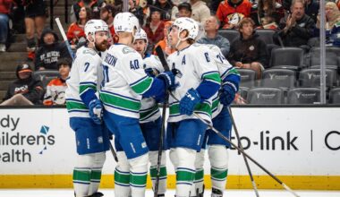 Rossi picks up an assist and the OT winner in Canucks’ win vs. Ducks
