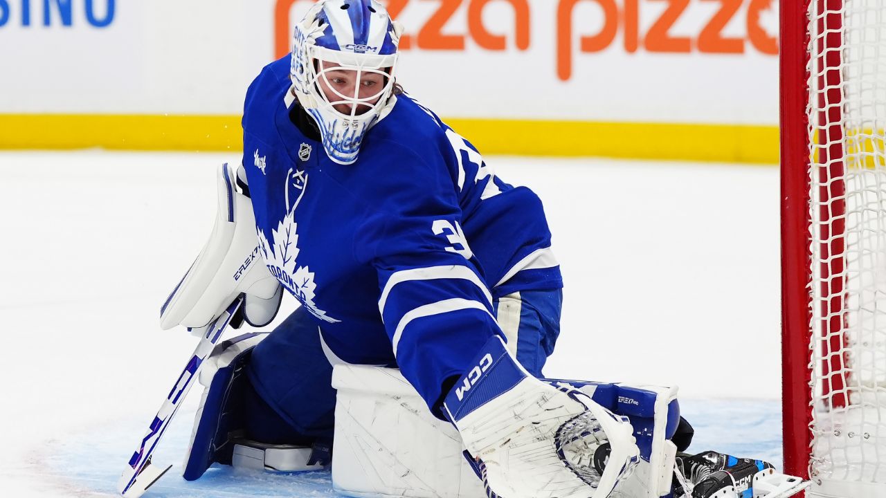 Maple Leafs recall Hildeby, send Akhtyamov to AHL