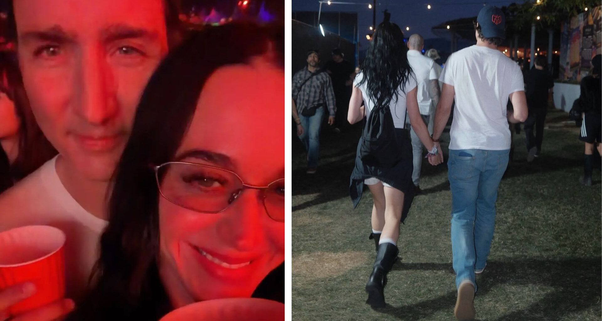 Katy Perry shares photos of Justin Trudeau at Coachella