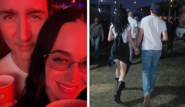 Katy Perry shares photos of Justin Trudeau at Coachella