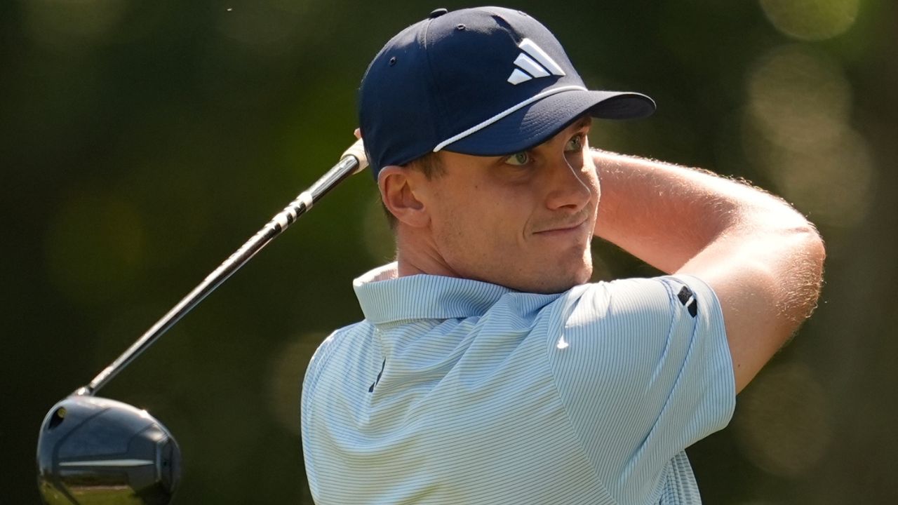 Ludvig Aberg cleans up game, leads in RBC Heritage with a 63