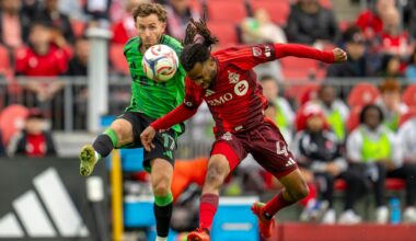 Toronto FC tallies late to salvage draw with visiting Austin FC