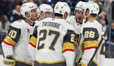 Golden Knights throw lines in blender in hopes of evening series with Mammoth