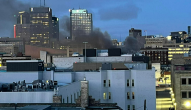 Winnipeg fire crews respond to early-morning blaze near Chinatown