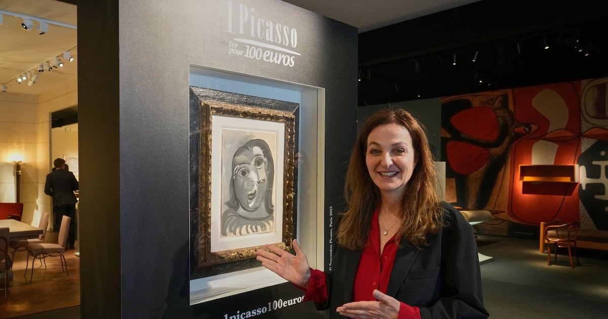 Raffle winner left stunned after scooping a US$1M Picasso with a $117 ticket - CTV News