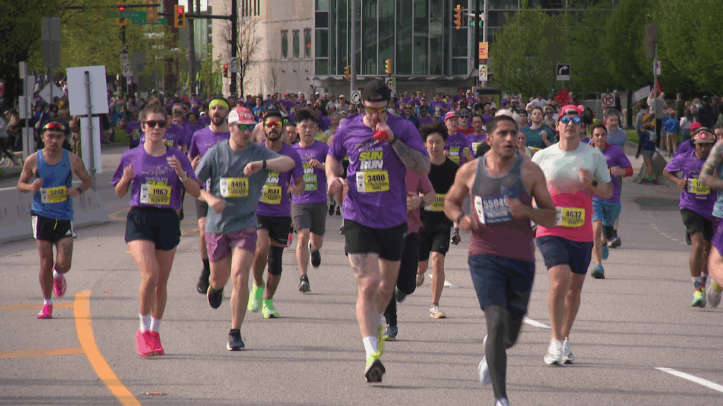 Thousands of runners took part in the 42nd annual Vancouver Sun Run on Sunday April 19, 2026.