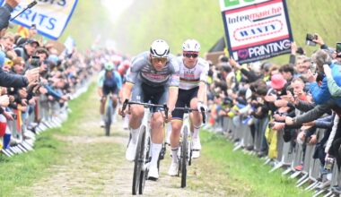 Paris-Roubaix rematch looms as Pogačar and Van der Poel circle again