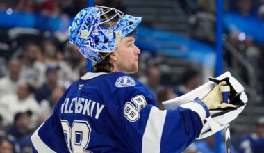 Friday Four: What’s behind Andrei Vasilevskiy’s declining playoff numbers?