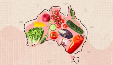 Which areas eat the most vegetables?