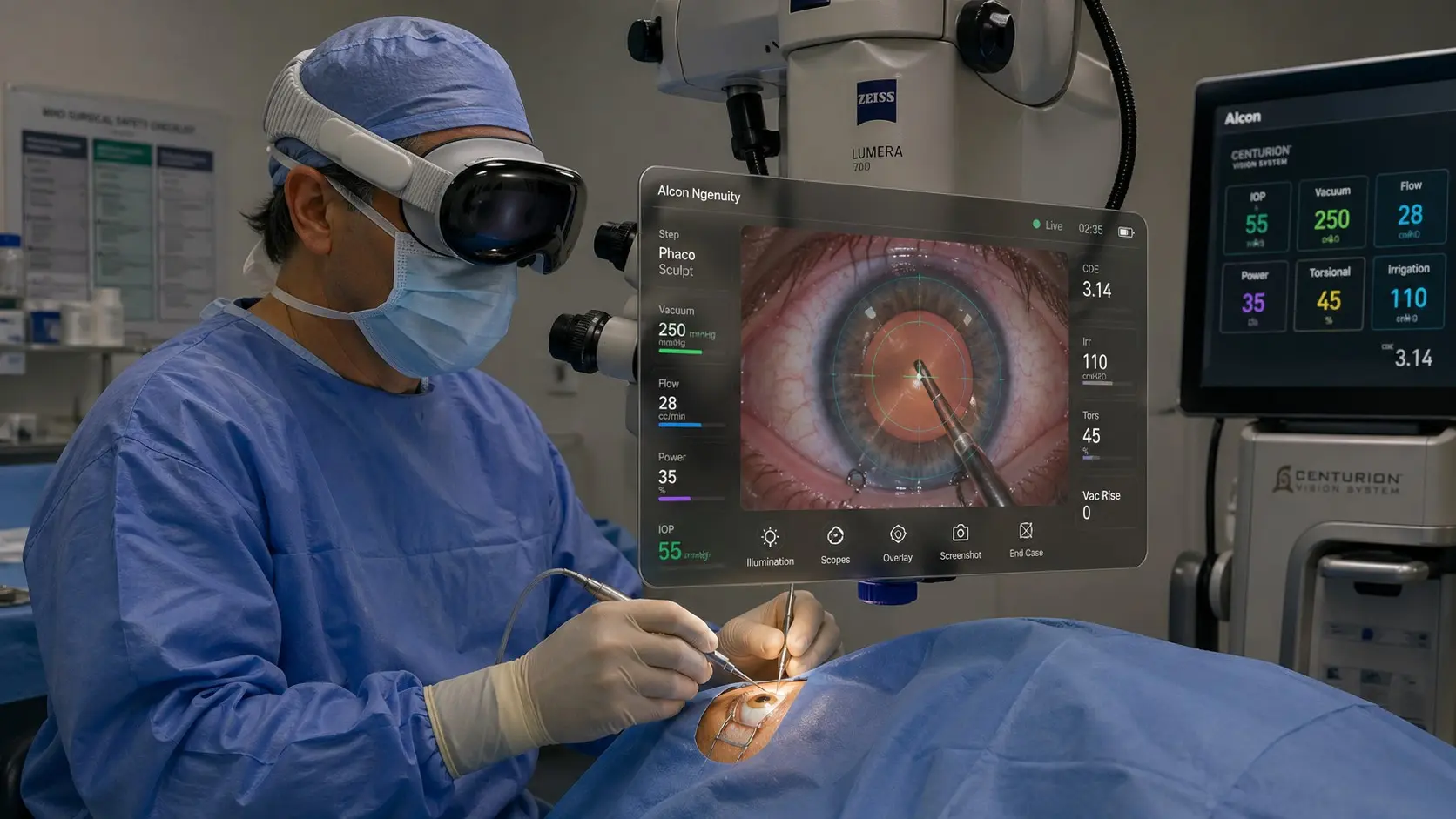 Vision Pro in cataract surgery