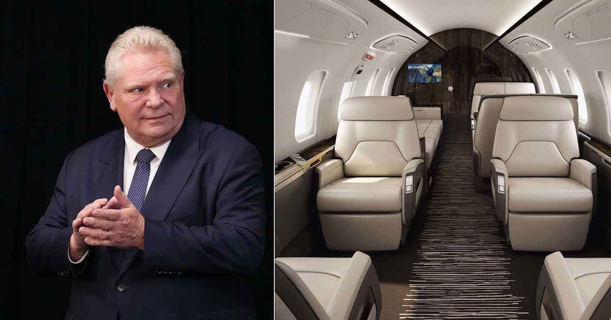 Doug Ford says private jet has been sold