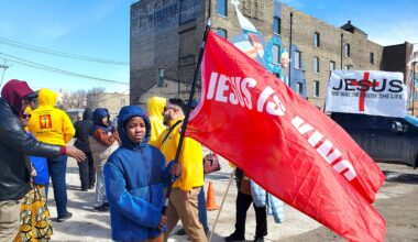 Hundreds gather in Winnipeg for Walk for Jesus on Holy Saturday