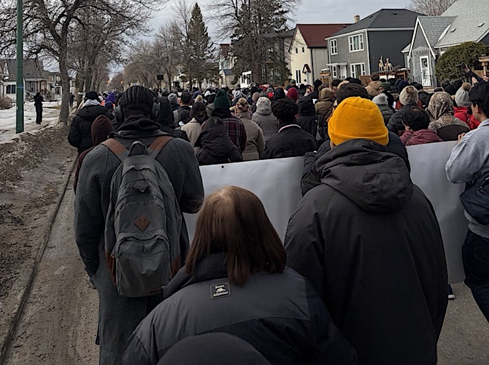 Thousands gather for annual Way of the Cross procession in Winnipeg