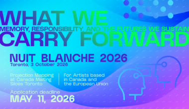Toronto Nuit Blanche 2026 EU-OCAD Open Call for Projection Artists