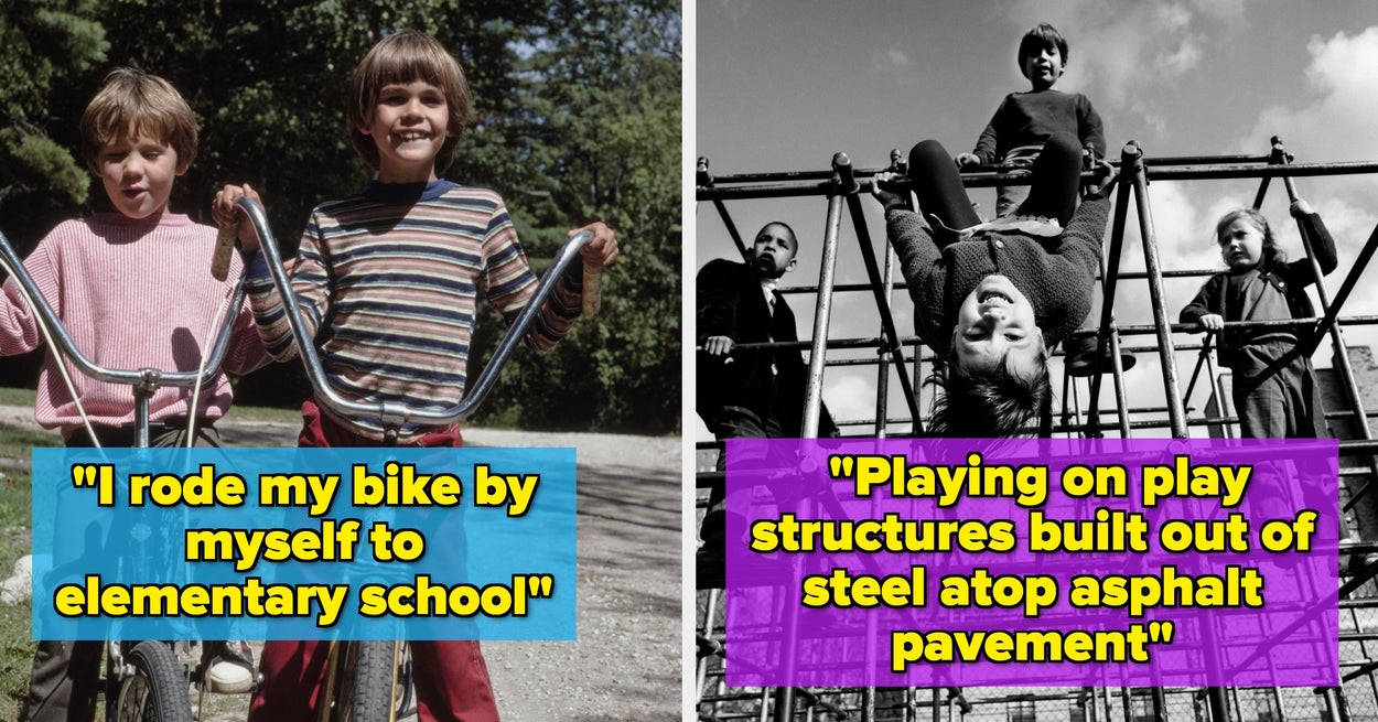 Gen X Childhood Things That Wouldn't Fly Today