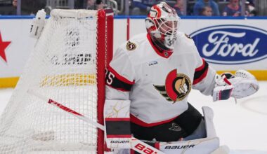 Steve Staios backs Linus Ullmark as Ottawa Senators prepare to battle Carolina Hurricanes in first round