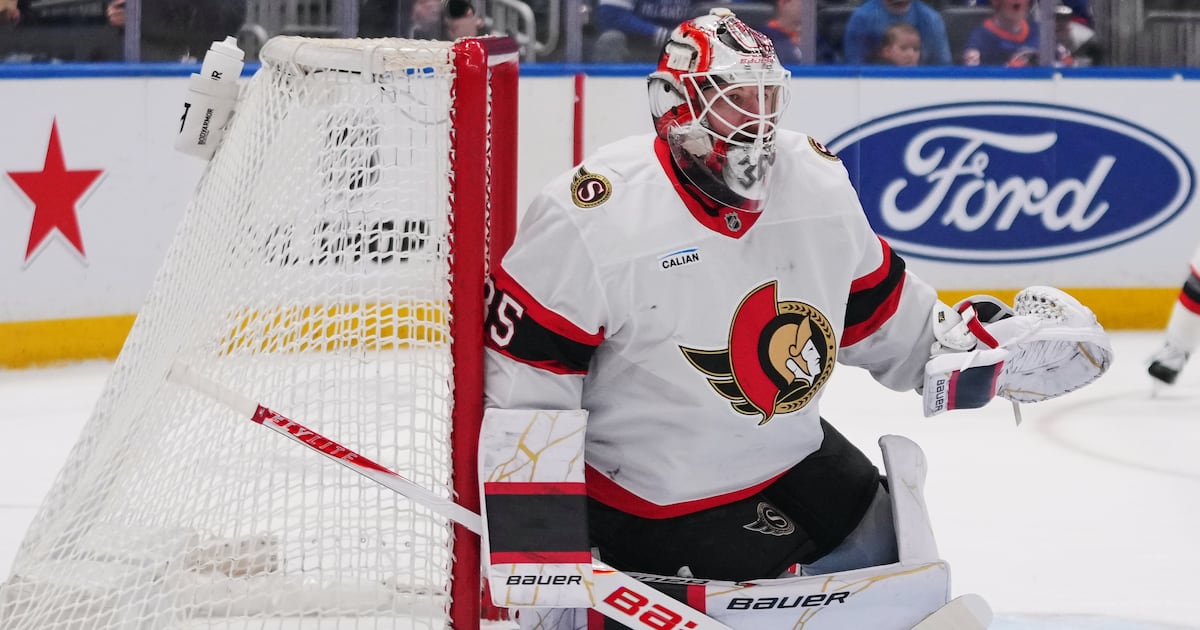 Steve Staios backs Linus Ullmark as Ottawa Senators prepare to battle Carolina Hurricanes in first round