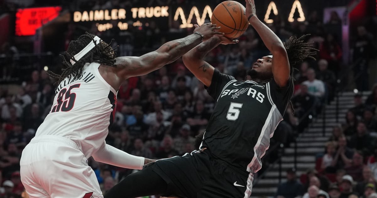 San Antonio Spurs beat Portland Trail Blazers without Victor Wembanyama to take 2-1 series lead