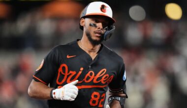 Jackson and Henderson power the Baltimore Orioles to a win over Webb and the San Francisco Giants