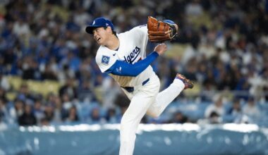 Shohei Ohtani throws six scoreless innings in a drizzly debut on mound as Los Angeles Dodgers beat Cleveland Guardians