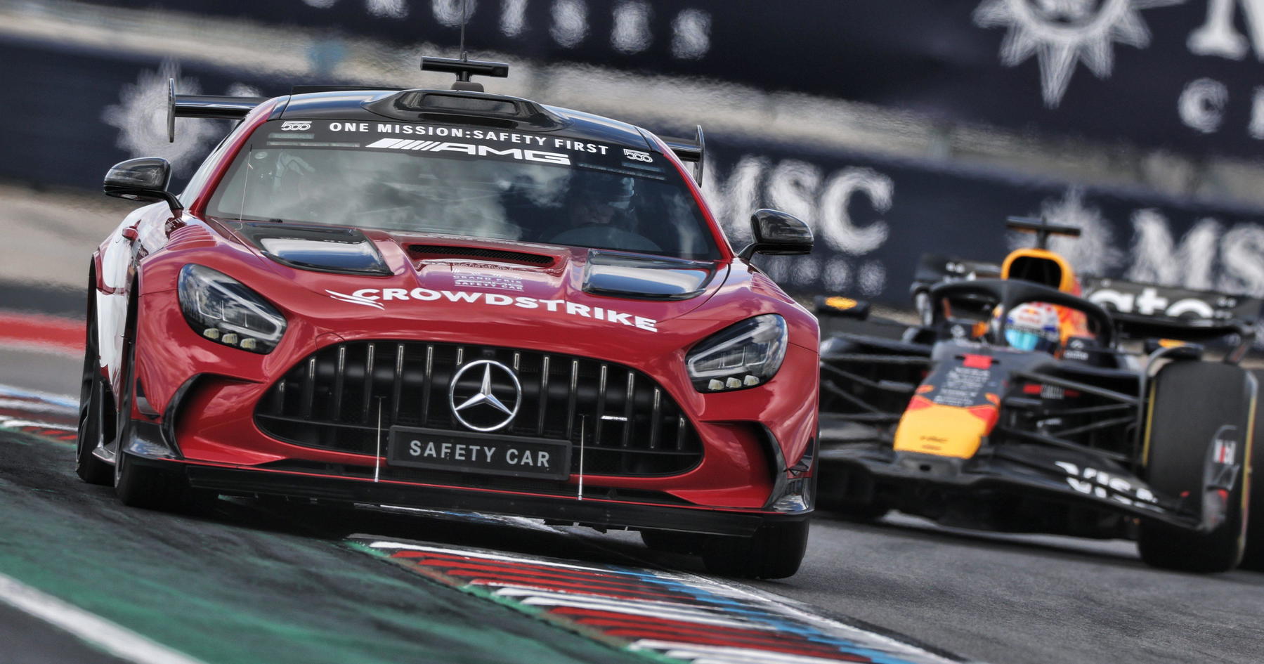 FIA safety car driver hands Max Verstappen Nurburgring 24 Hours warning