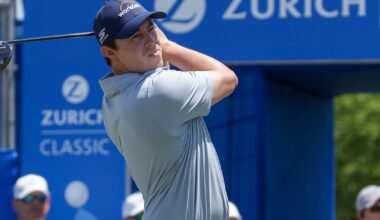 Fitzpatrick brothers pull within shot of Alex Smalley and Hayden Springer at Zurich Classic