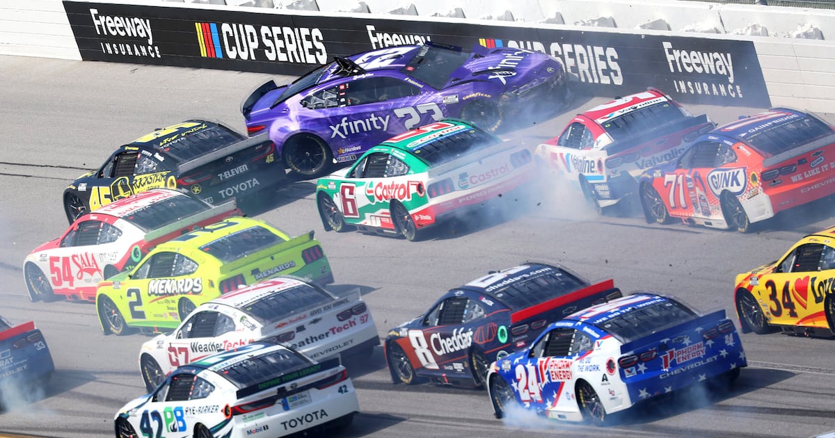 Lack of cautions forced hand on ad format for NASCAR race at Talladega