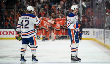 Oilers on the brink of elimination after 4-3 OT loss to Ducks