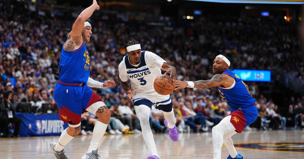 Nuggets aren't bothered by Jaden McDaniels' jabs in testy series against Wolves