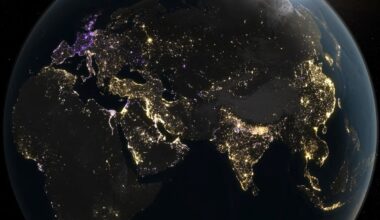 Earth is getting ever brighter at night, satellite data shows