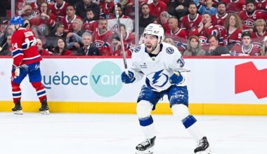Hagel will play in Game 5; D’Astous a GTD, Hedman still out for Tampa Bay Lightning