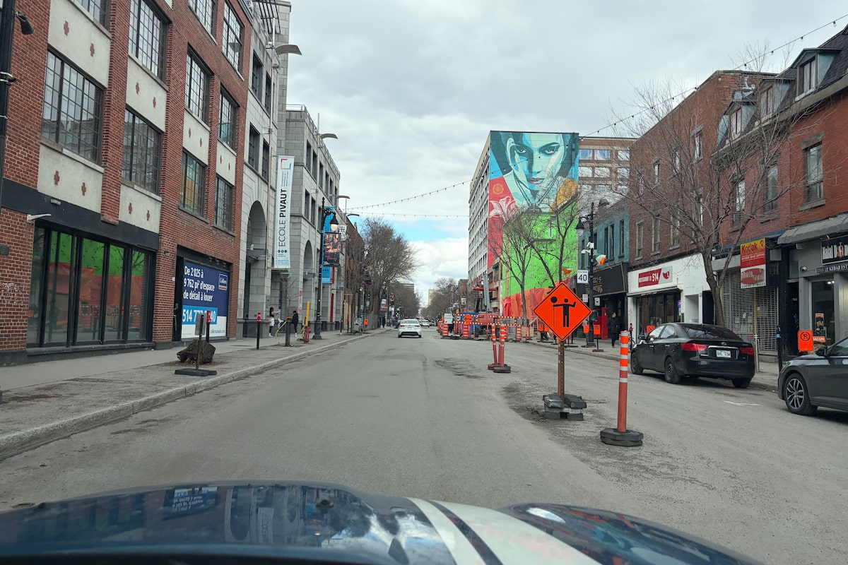 Can we blame Montrealers for driving badly? Look at what they are dealing with