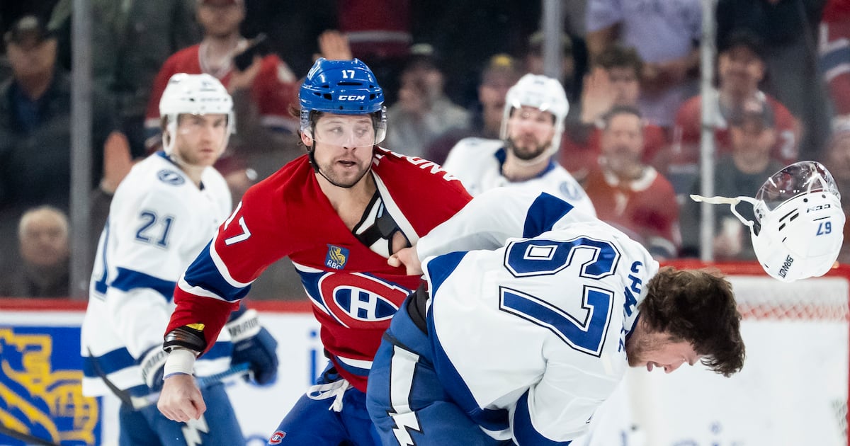 Slafkovsky, Anderson among those absent from Montreal Canadiens morning skate