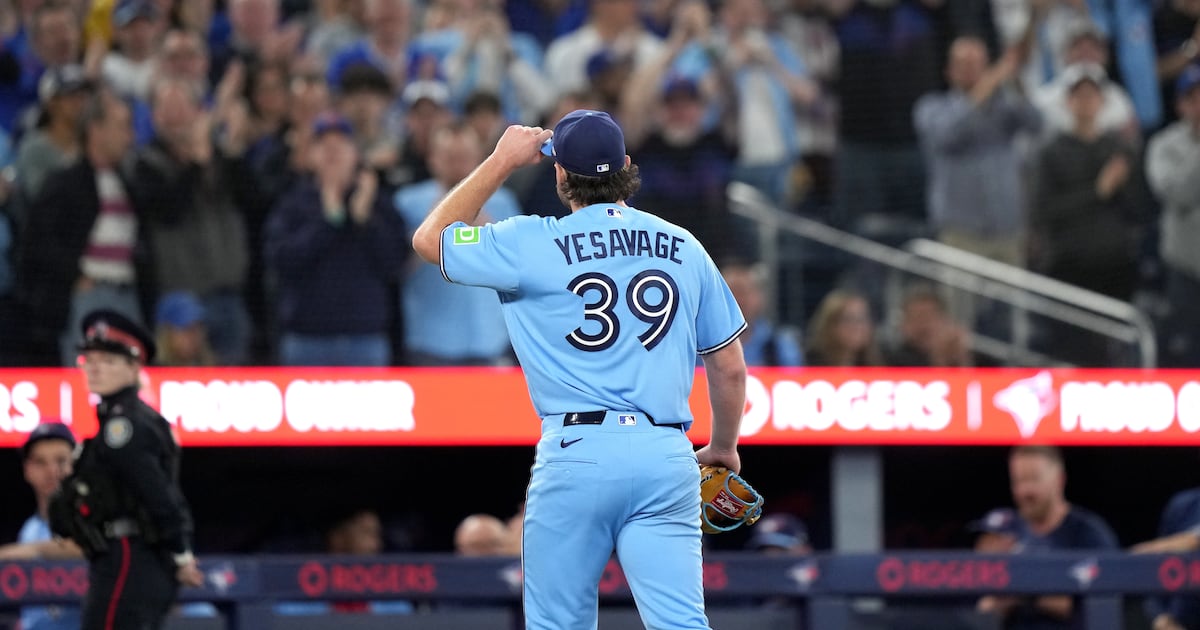 Toronto Blue Jays RHP Trey Yesavage works 5 1/3 shutout innings against Boston in season debut