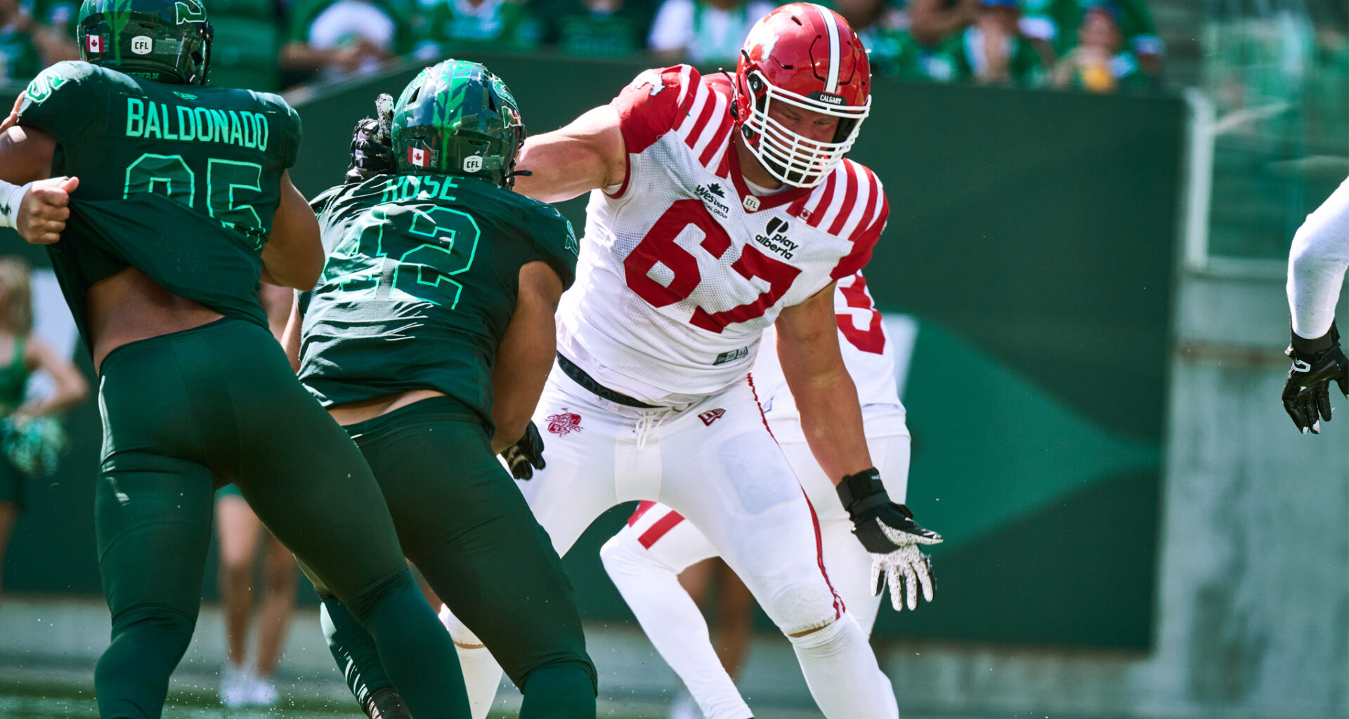 Stamps extend offensive lineman Zack Williams