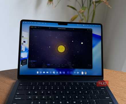 A solar system simulation build by Claude on a MacBook