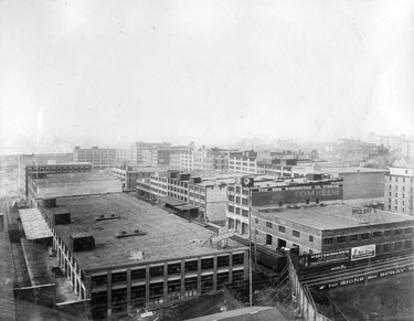 1910s: Warehouses in Yaletown.