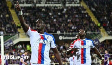 Fiorentina 2-1 Crystal Palace (2-4 on agg): Palace hold off hosts to seal place in Conference League semis