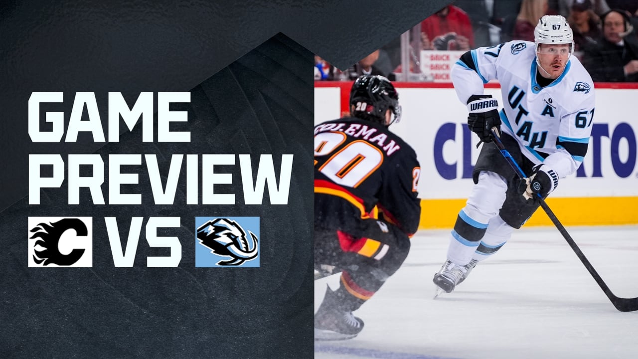 Utah Faces Calgary in Final Road Game of Season