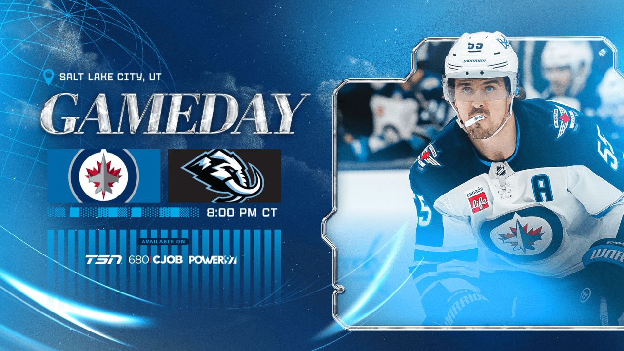 GAMEDAY: Jets at Mammoth | Winnipeg Jets