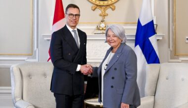Finnish president talks diplomacy in visit to Ottawa