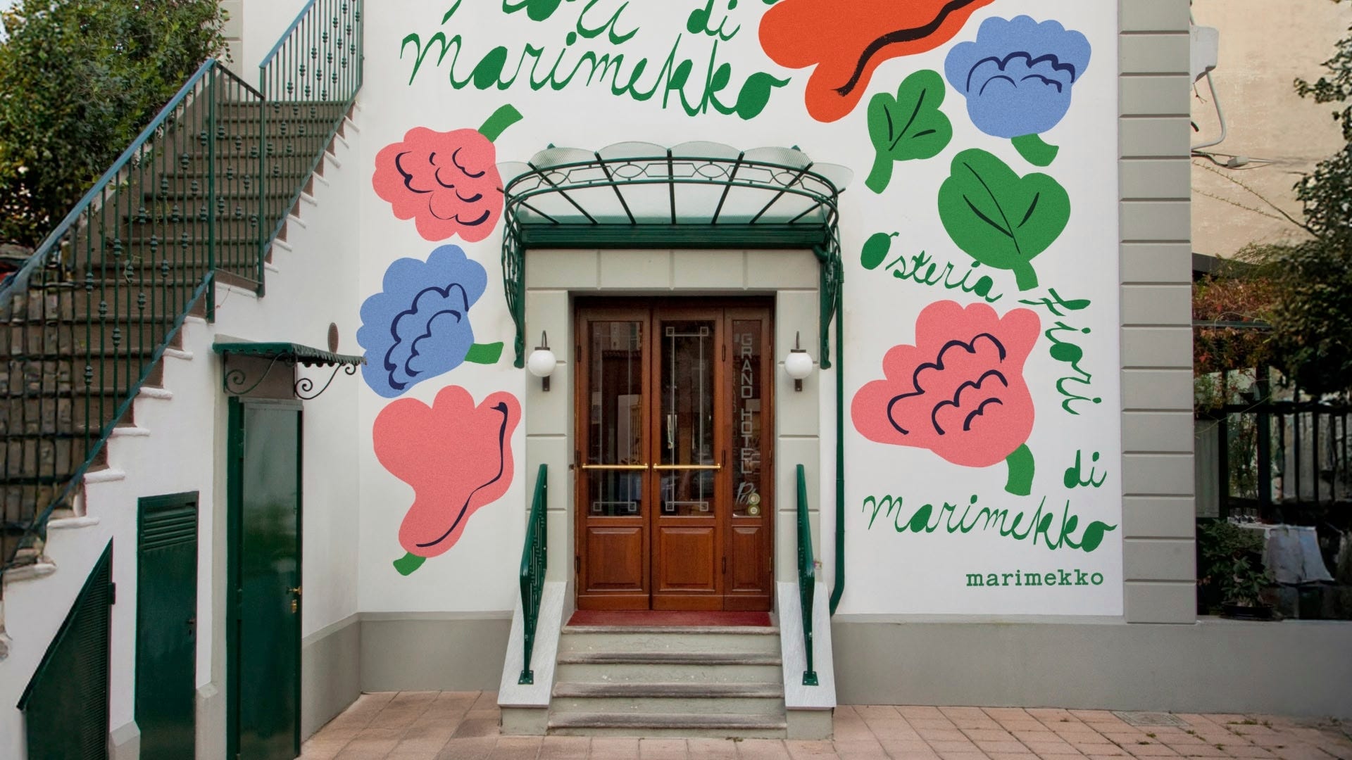 marimekko florals in milan