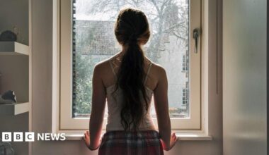 J-Hope, Jin, Suga, RM, V, Jung Kook,and Jimin (crouched) of BTS pose together on Wednesday, March 25, 2026