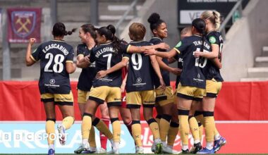 Women's Super League LIVE: Liverpool host West Ham after big wins for Chelsea & London City