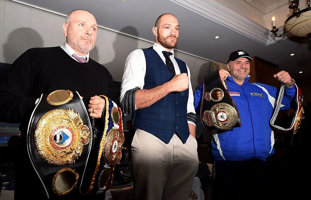 Fury's father suggested their relationship was 'destroyed' (PAUL ELLIS/AFP via Getty Images)