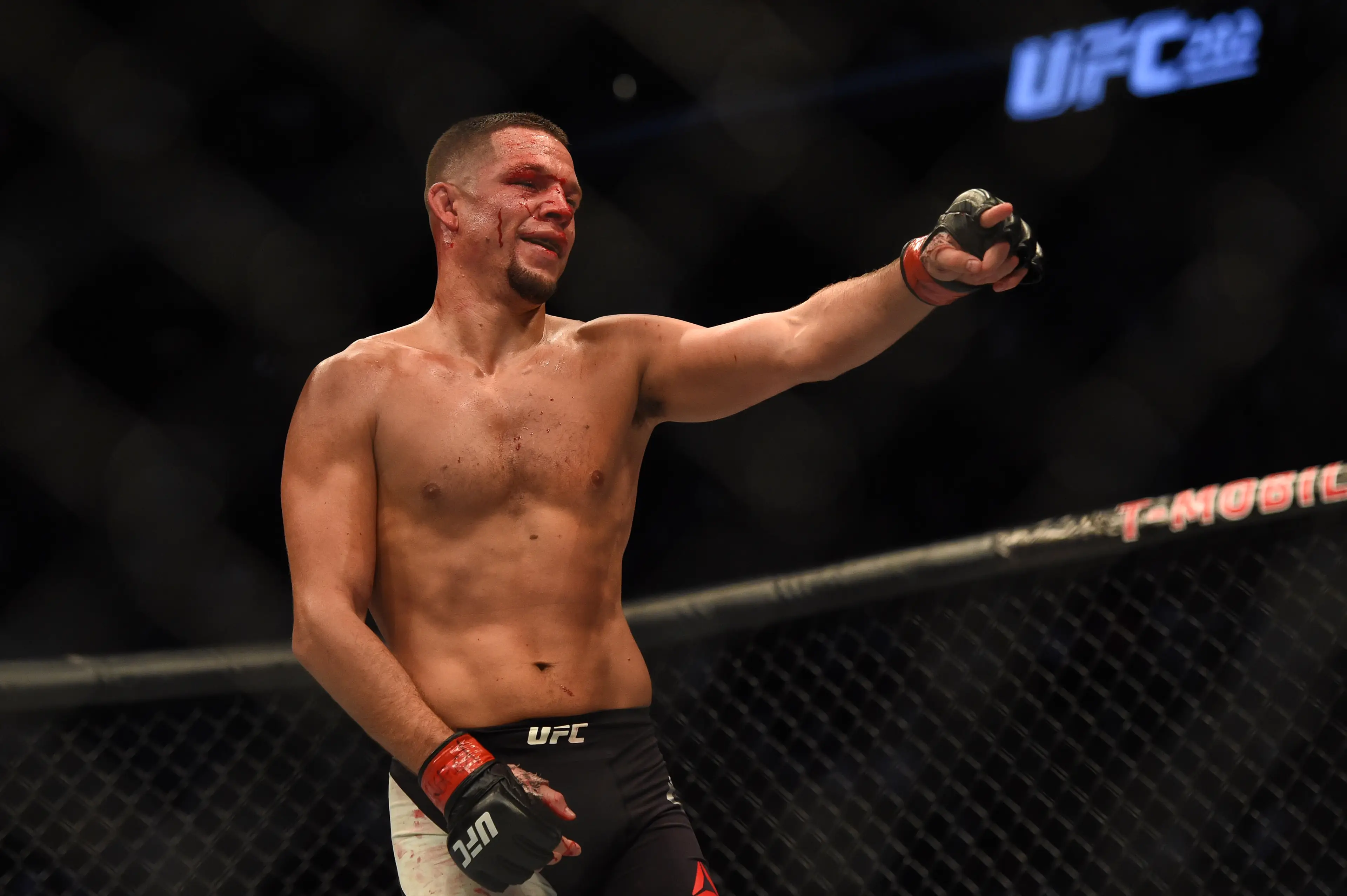 Diaz will return to the cage on May 16. Image credit: Getty