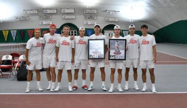 Senior Day Success for Men's Tennis, 4-2 over Air Force - New Mexico Lobos