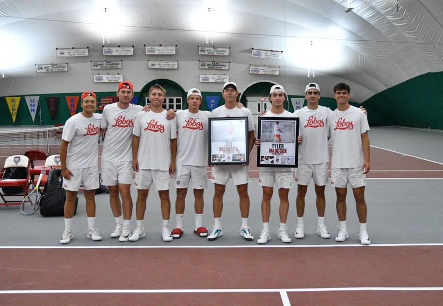 Senior Day Success for Men's Tennis, 4-2 over Air Force - New Mexico Lobos
