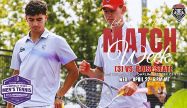 Men's Tennis Opens MW Tourney vs. No. 3 Seed Boise State - New Mexico Lobos