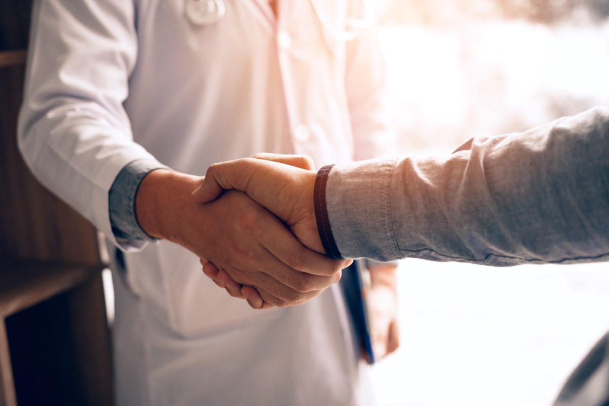 Family members get the chance to thank their healthcare providers